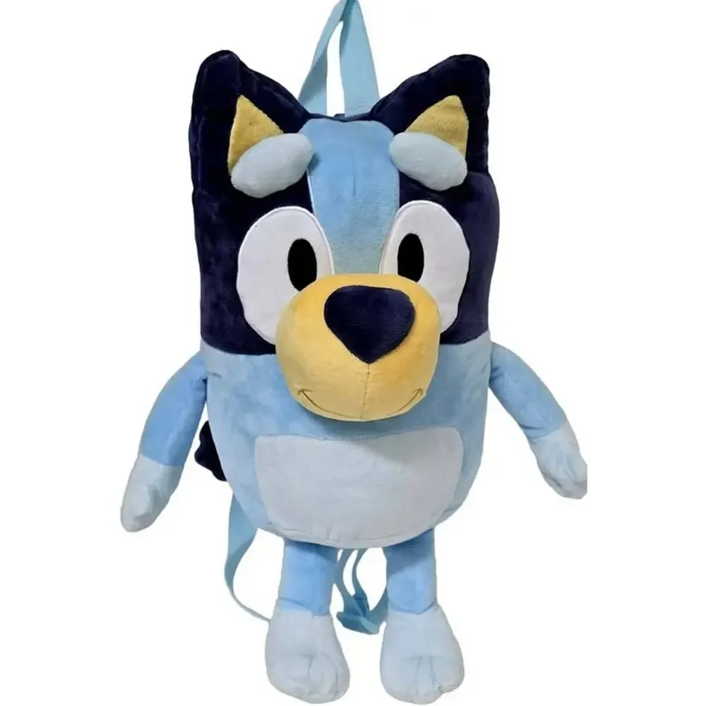 Bluey Kids Plush Character Backpack Bag 16